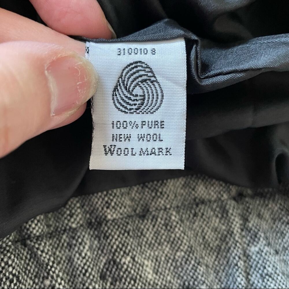 Pendleton Shacket Shirt Jacket Gray Wool Boxy Vin… - image 7